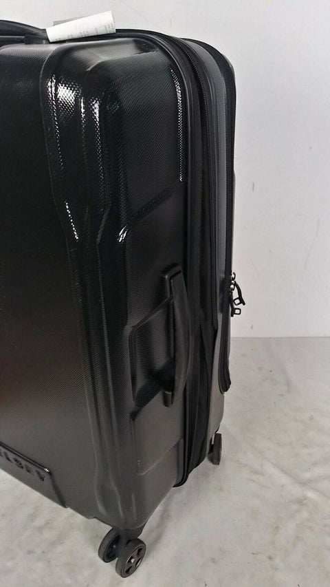 $380 Delsey Eclipse 25" Hard Case Travel Spinner Suitcase Luggage Expandable BLK