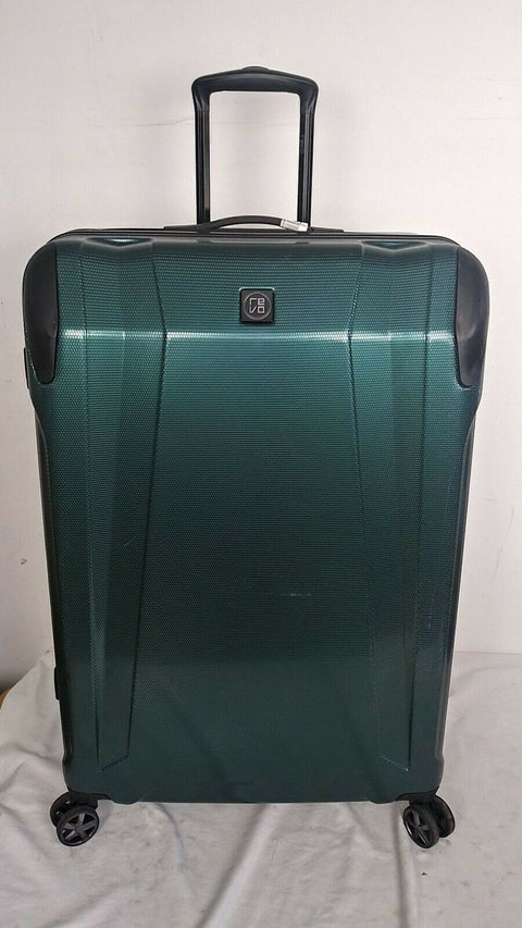 $360 REVO Apex 29" Expandable Hardside Spinner Suitcase Luggage Green TSA Lock