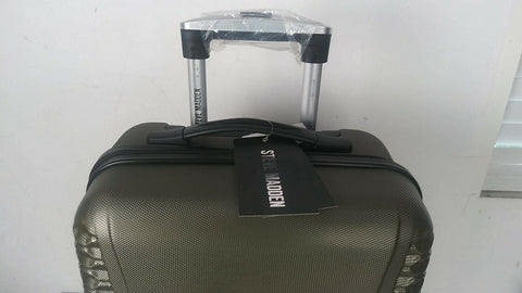 $280 New Steve Madden Antics Hardshell  Carry on 20" Luggage Suitcase Spinner