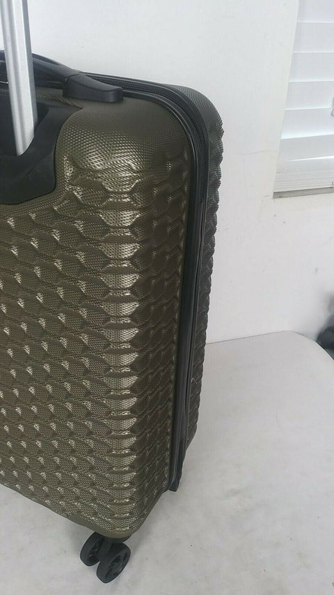 $280 New Steve Madden Antics Hardshell  Carry on 20" Luggage Suitcase Spinner