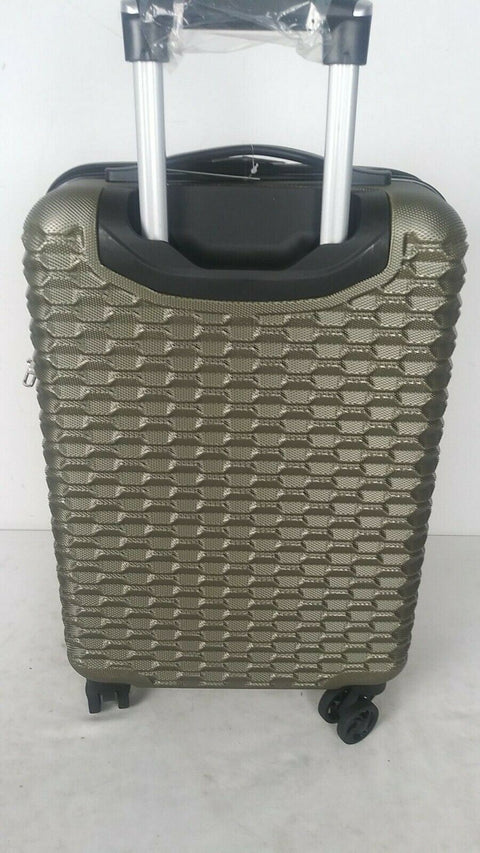 $280 New Steve Madden Antics Hardshell  Carry on 20" Luggage Suitcase Spinner