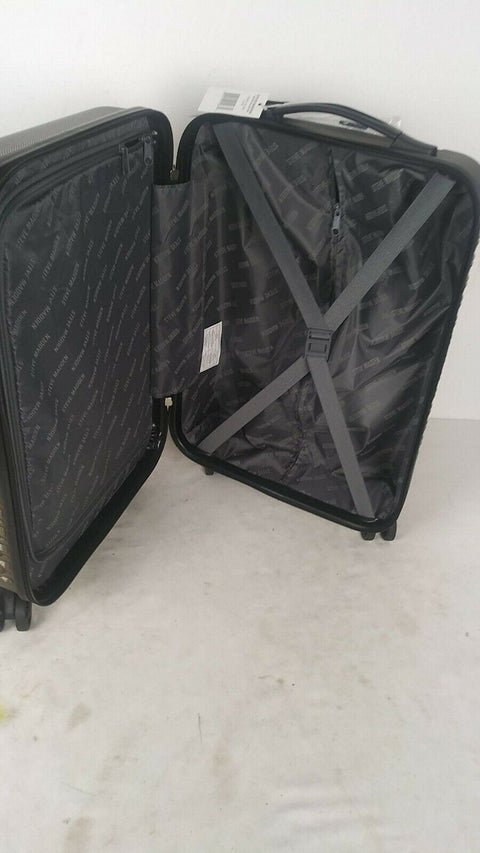 $280 New Steve Madden Antics Hardshell  Carry on 20" Luggage Suitcase Spinner