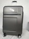 $340 London Fog Southbury 25" Hardcase Expandable Spinner Luggage Suitcase Gray