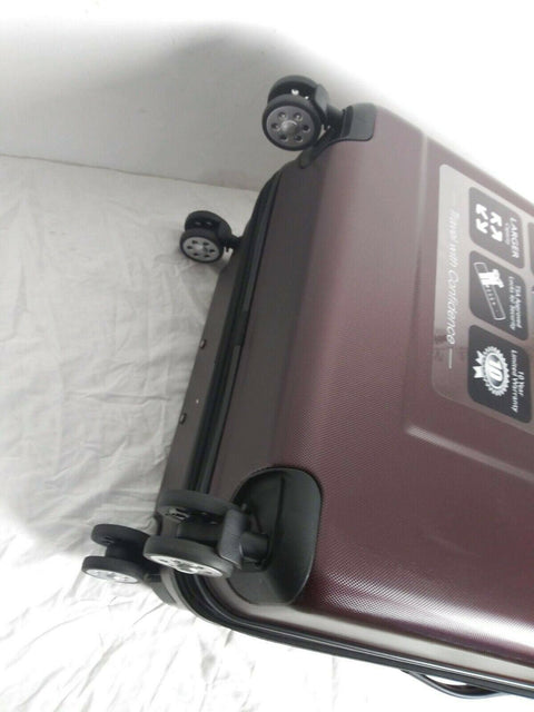 $340 London Fog Southbury 29" Hardcase Expandable Spinner Luggage Suitcase Wine