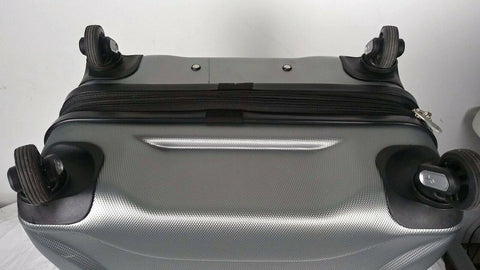 $250 Skyway Nimbus 3 24" Hard shell Expandable Spinner Suitcase Luggage Gray
