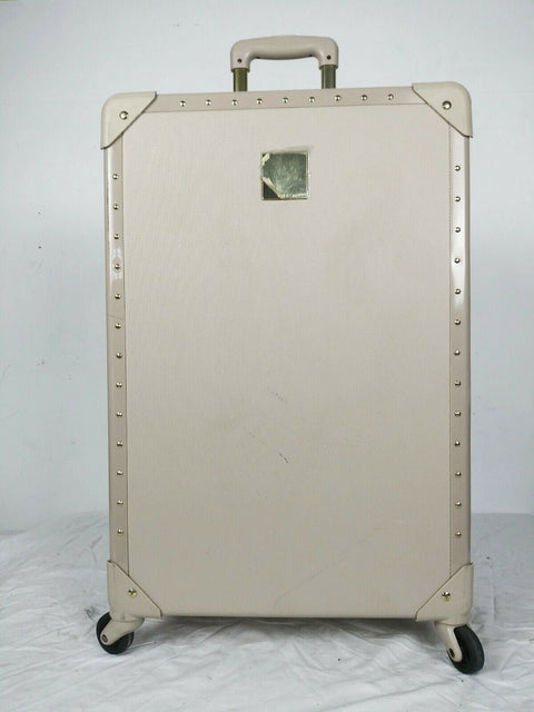 $360 Vince Camuto Jania 24" Hardside Spinner Luggage Suitcase Beige