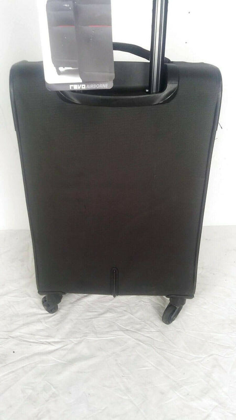 $160 NEW Revo Airborne 20" Soft Spinner Wheels Suitcase Carry on luggage Gray