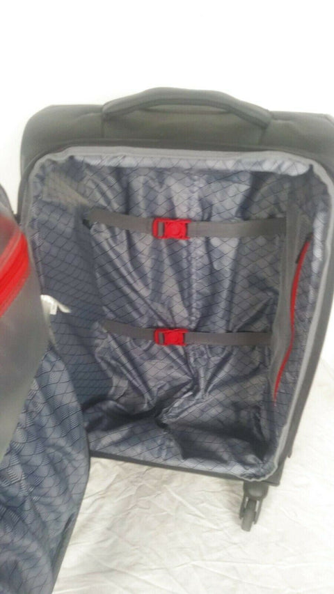 $160 NEW Revo Airborne 20" Soft Spinner Wheels Suitcase Carry on luggage Gray
