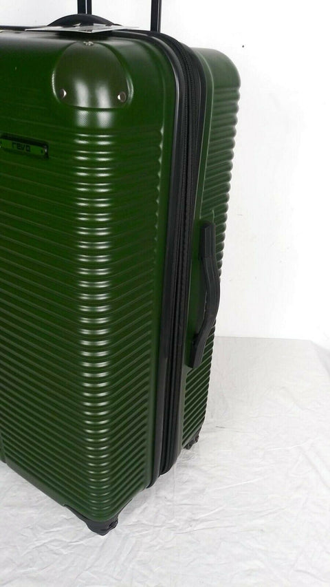 $360 REVO Mini Pipeline 25" Hardside Expandable Spinner Suitcase Luggage Green