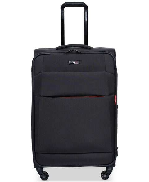 $160 NEW Revo Airborne 20" Soft Spinner Suitcase Carry on luggage Gray - evorr.com