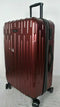 $200 Revo Rain 25" Hard Case Expandable Spinner Suitcase Luggage Red TSA Lock