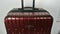 $200 Revo Rain 25" Hard Case Expandable Spinner Suitcase Luggage Red TSA Lock