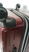 $200 Revo Rain 25" Hard Case Expandable Spinner Suitcase Luggage Red TSA Lock