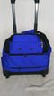 $160 Delsey Opti Max Wheeled Under Seat Suitcase Carry-on Travel Tote Bag Blue - evorr.com