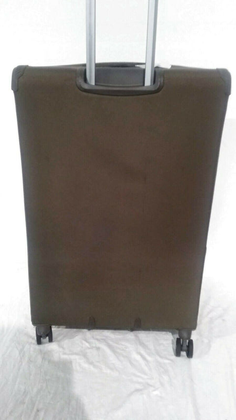 $360 Delsey Helium 360 29" Expandable Spinner Suitcase Luggage Soft Green Mocha