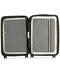 $275 Calvin Klein Driver 24" Expandable Suitcase Luggage Black HardShell Spinner