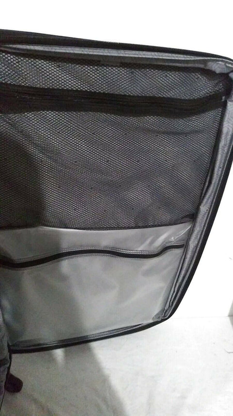 $320 New Delsey Opti-Max 29" Expandable Spinner Suitcase Luggage Softcase Black