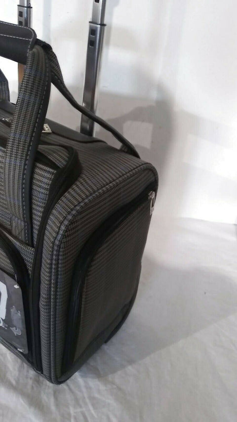 $240 LONDON FOG Knightsbridge II 15" Wheel Under-Seat Carry-On Suitcase Luggage