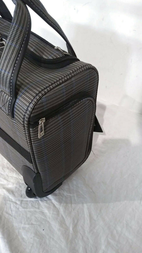 $240 LONDON FOG Knightsbridge II 15" Wheel Under-Seat Carry-On Suitcase Luggage