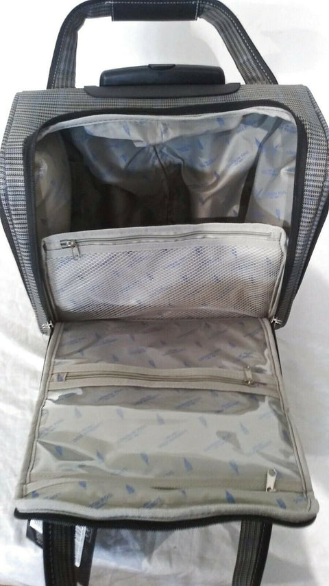 $240 LONDON FOG Knightsbridge II 15" Wheel Under-Seat Carry-On Suitcase Luggage