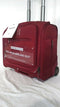 $220 NEW Delsey Helium 360 Carry-On 2 Wheeled Under seat Bag Luggage Ruby Red
