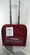 $220 NEW Delsey Helium 360 Carry-On 2 Wheeled Under seat Bag Luggage Ruby Red