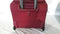 $220 NEW Delsey Helium 360 Carry-On 2 Wheeled Under seat Bag Luggage Ruby Red