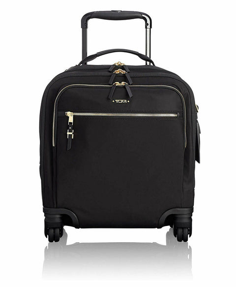 $575 New TUMI Voyageur Osona Compact Spinner Carry-On Luggage 16" Suitcase Black