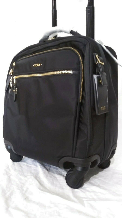 $575 New TUMI Voyageur Osona Compact Spinner Carry-On Luggage 16" Suitcase Black