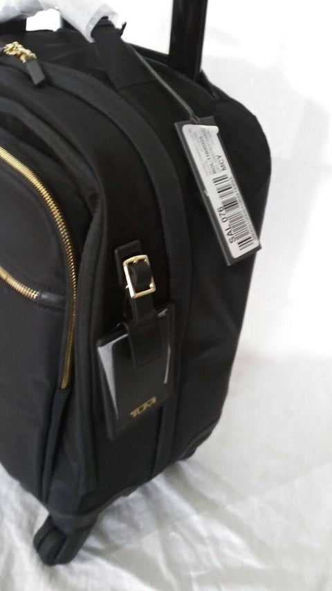 $575 New TUMI Voyageur Osona Compact Spinner Carry-On Luggage 16" Suitcase Black