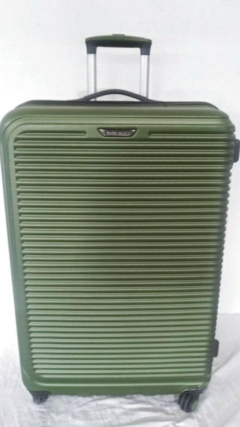 $380 Travel Select Savannah 28" Hard Spinner Wheels Luggage Suitcase Green
