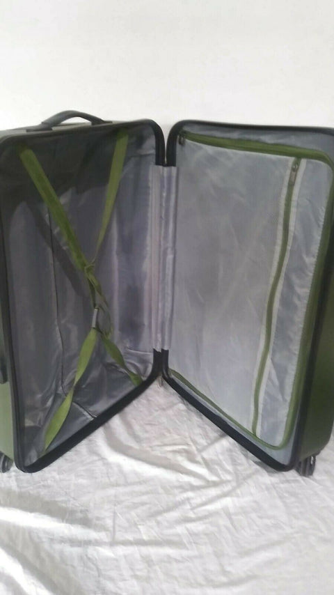 $380 Travel Select Savannah 28" Hard Spinner Wheels Luggage Suitcase Green