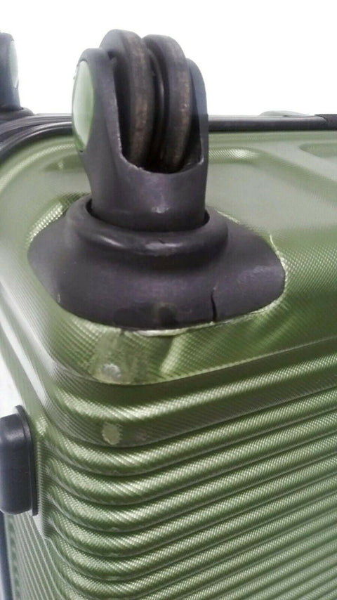 $380 Travel Select Savannah 28" Hard Spinner Wheels Luggage Suitcase Green