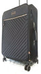 $240 Calvin Klein Capri 25" Softside Upright Luggage Suitcase Spinner Black
