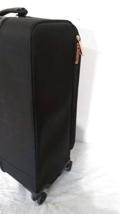 $240 Calvin Klein Capri 25" Softside Upright Luggage Suitcase Spinner Black