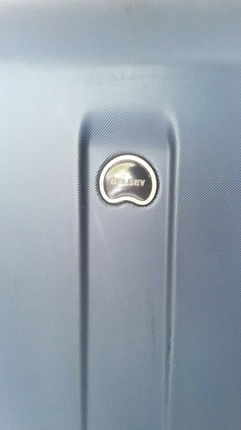 $320 Delsey Helium Shadow 3.0 25" Expandble Spinner Hard Suitcase Luggage BLUE