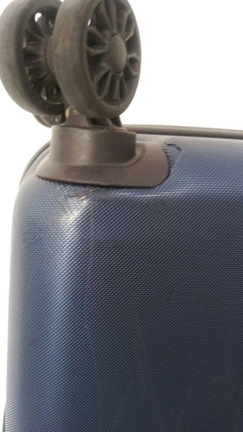 $320 Delsey Helium Shadow 3.0 25" Expandble Spinner Hard Suitcase Luggage BLUE