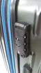 $200 Revo Rain 25" Hard Case Expandable Spinner Suitcase Luggage Gray TSA Lock