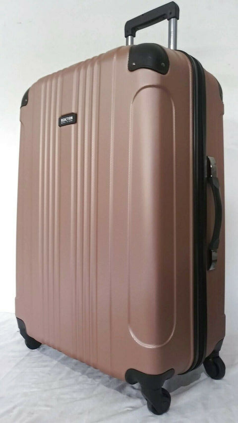 $480 Kenneth Cole Reaction Out of bonds 28" Hard Spinner Suitcase Luggage Pink