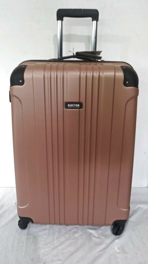 $480 Kenneth Cole Reaction Out of bonds 28" Hard Spinner Suitcase Luggage Pink