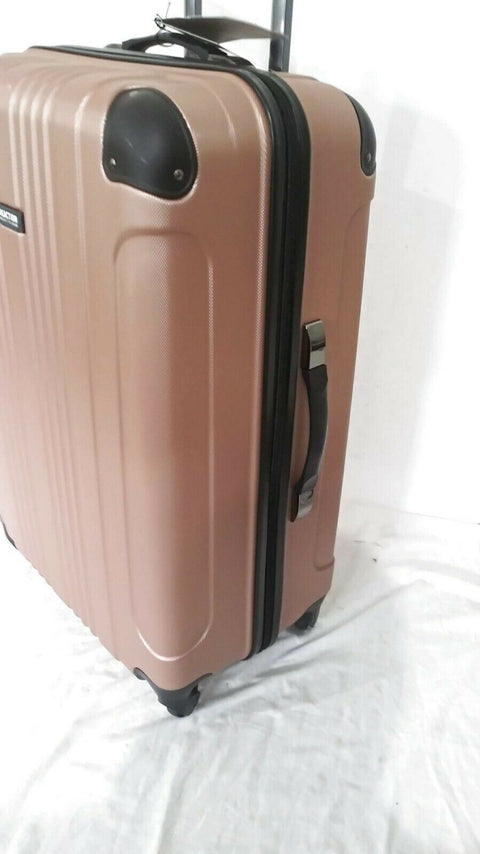 $480 Kenneth Cole Reaction Out of bonds 28" Hard Spinner Suitcase Luggage Pink