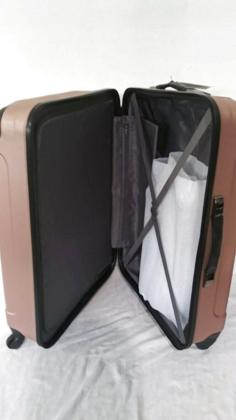 $480 Kenneth Cole Reaction Out of bonds 28" Hard Spinner Suitcase Luggage Pink