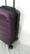 $249 Delsey Meteor 21" Hard Spinner Carry On Suitcase Luggage Expandable Purple