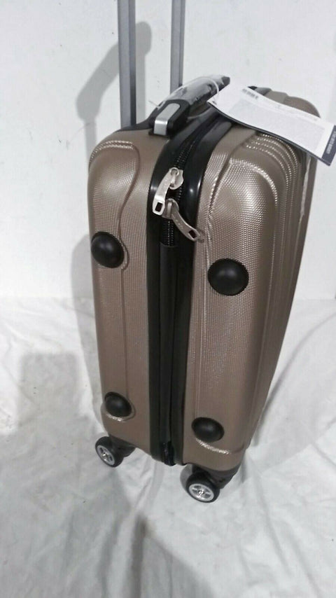 $240 INUSA CHICAGO LIGHTWEIGHT HARDSIDE SPINNER 18" CARRY-ON LUGGAGE SUITCASE