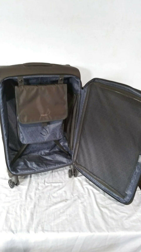 $300 Delsey Helium 360 25" Expandable Spinner Suitcase Mocha Luggage
