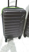 $500 New Nautica Sea Tide 4-Piece Hardside Luggage Set Gray Green Travel Bag