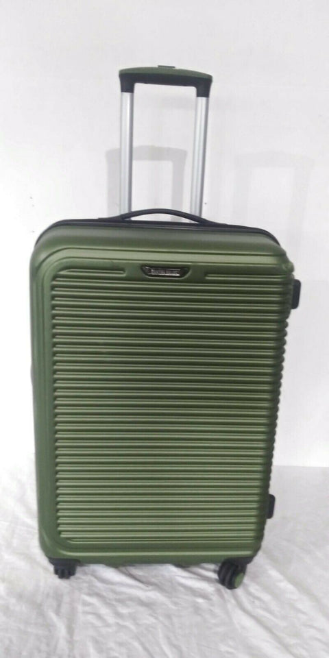$360 Travel Select Savannah 24" Hard Case Spinner Wheels Luggage Suitcase Green