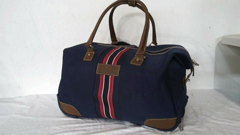 $200 Tommy Hilfiger Freeport Rolling City Duffel Bag 20" Carry On Luggage Bag