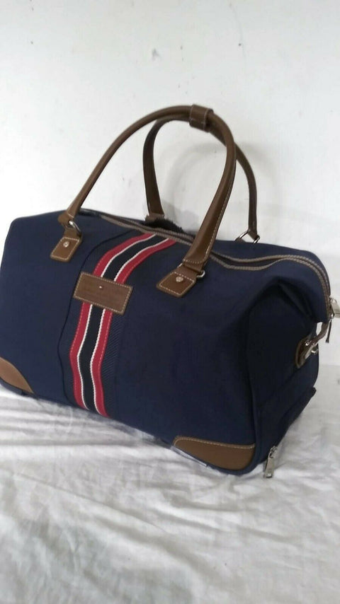 $200 Tommy Hilfiger Freeport Rolling City Duffel Bag 20" Carry On Luggage Bag