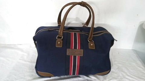 $200 Tommy Hilfiger Freeport Rolling City Duffel Bag 20" Carry On Luggage Bag